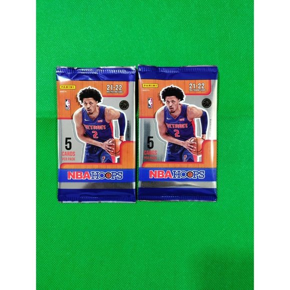 Panini NBA Hoops 10 Basketball Cards 2021-22 Hobby Pack - Picture 1 of 4
